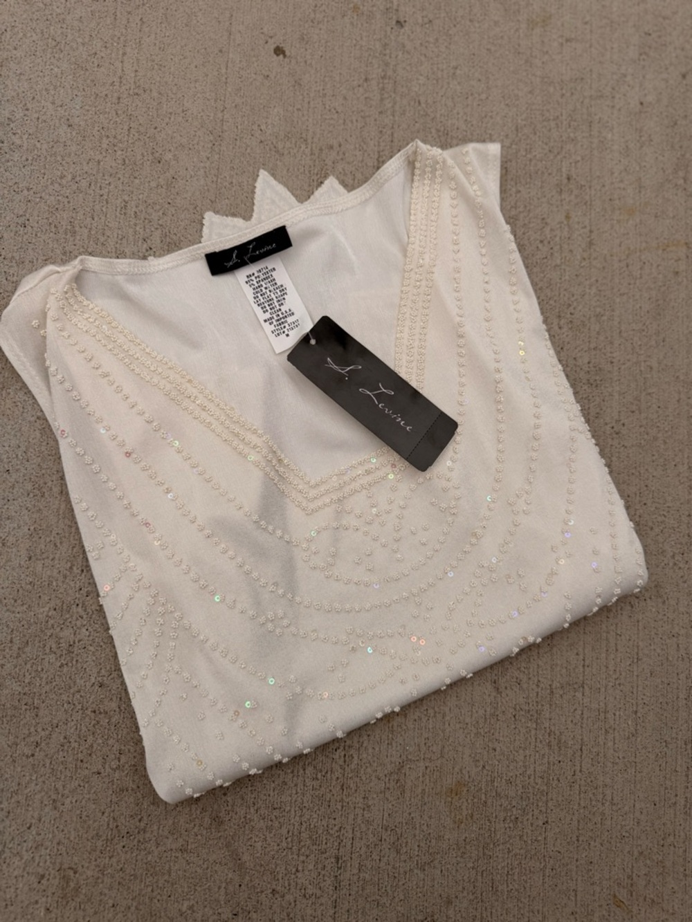 Vintage Y2K Beaded Tank Top